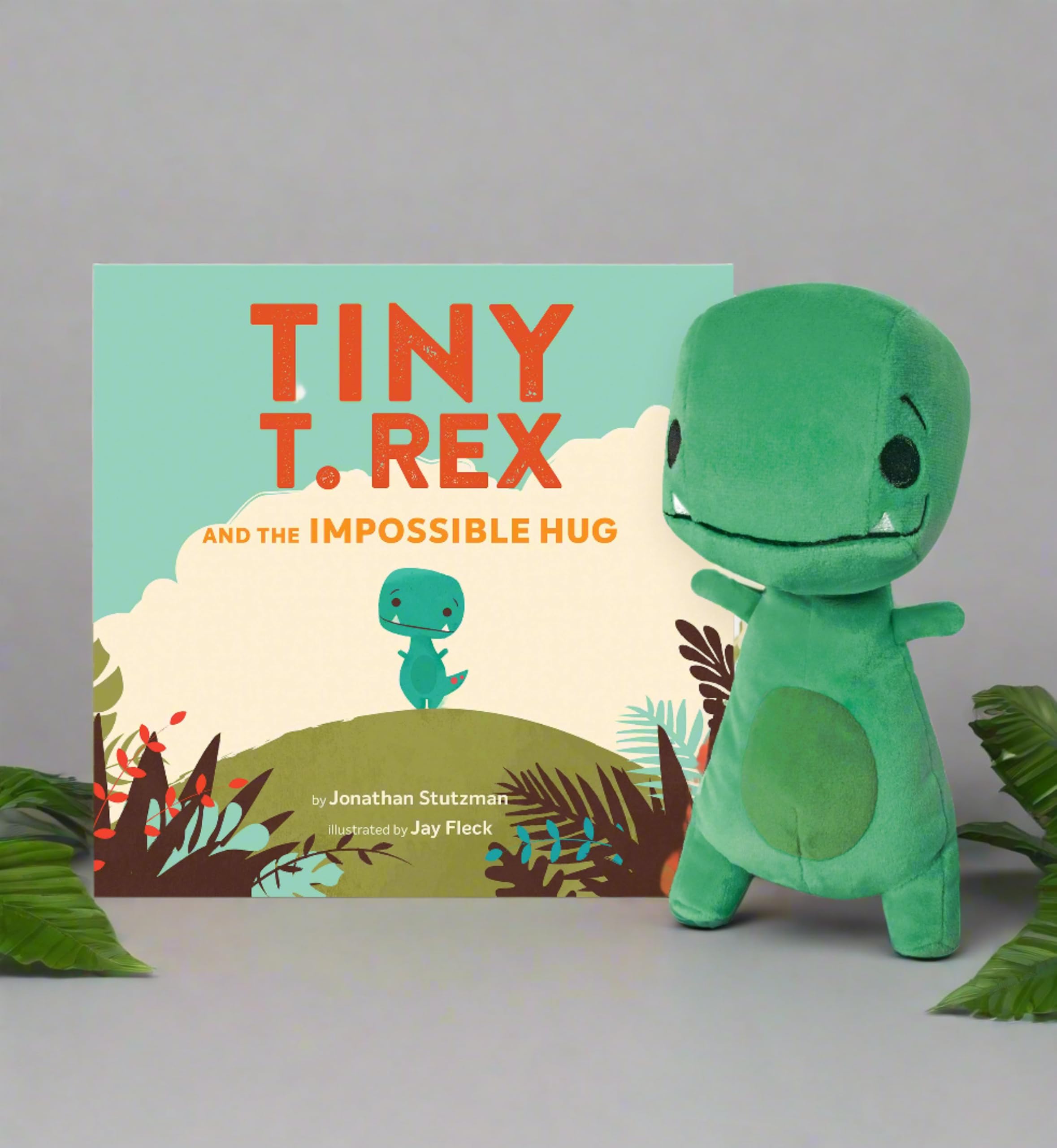 MerryMakers Tiny T. Rex Plush Dinosaur Toy - 8.5 Inch Soft Stuffed Animal for Kids | Perfect for Birthday Gifts, Bedtime Companions & Dinosaur Lovers