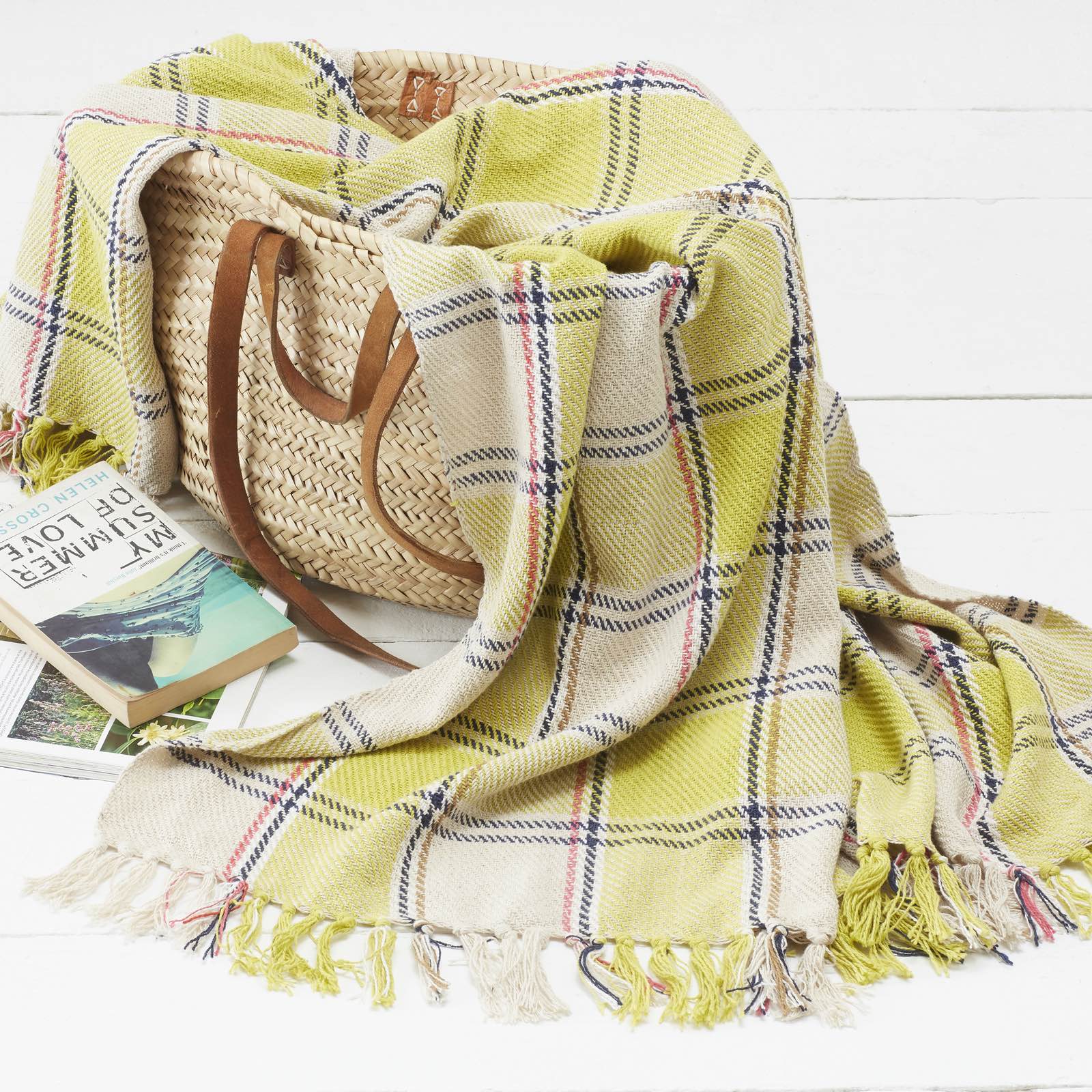 Eco-Friendly Recycled Cotton Picnic Blanket - 47