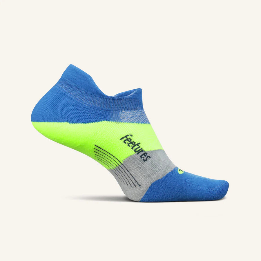 Elite Light Cushion No Show Socks - Breathable Invisible Liner Socks for Women & Men (Boulder Blue) - Perfect for Running, Sneakers & Everyday Comfort