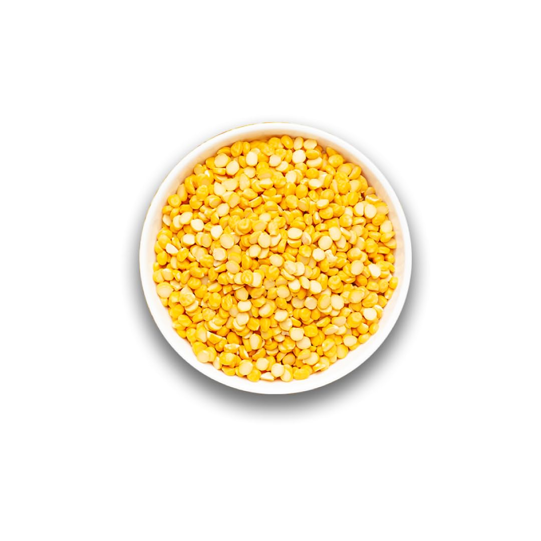 Organic Tattva Chana Dal (Split Bengal Gram) 500g - USDA Organic Certified, Gluten-Free, Non-GMO | Perfect for Indian Curries, Soups & Healthy Vegan Meals