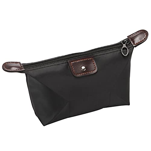 Waterproof Portable Cosmetic Bag for Women - Large Capacity Travel Makeup Organizer with Zipper | Multi-Functional Wash Pouch for Gym, Vacation & Daily Use