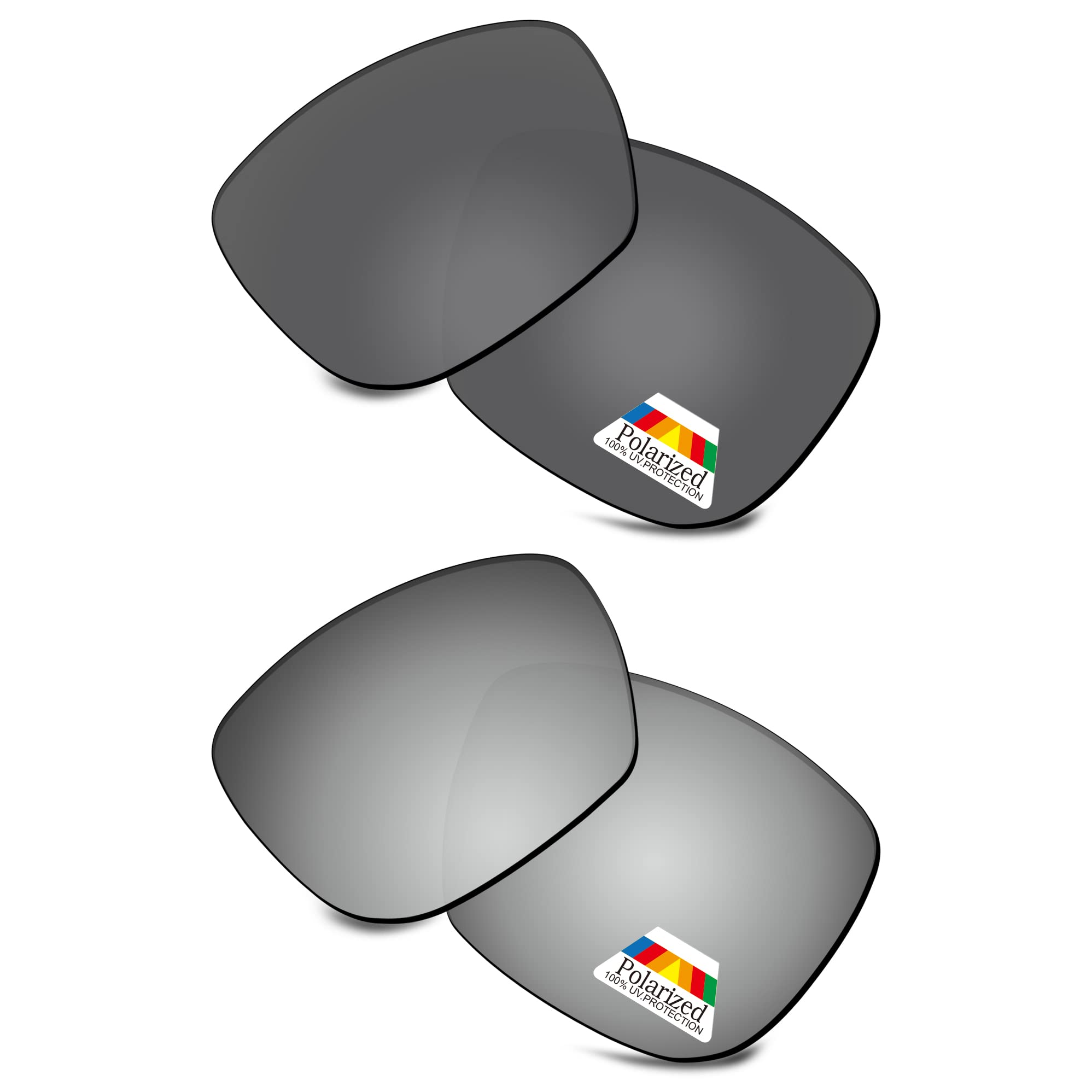 Bwake Polarized Replacement Lenses for Oakley Hold On Sunglasses - UV Protection, Anti-Glare for Outdoor Sports & Driving