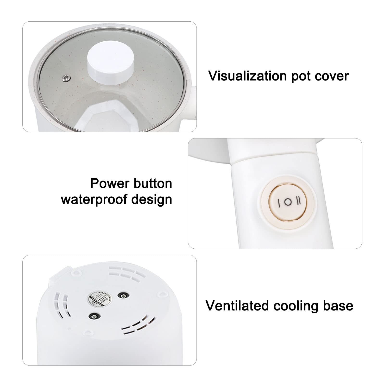Multifunctional Electric Stove - Portable Induction Cooktop for Home, Dorm, Office & Travel | Fast Heating, Energy Efficient | Perfect for Cooking, Boiling & Frying (White)