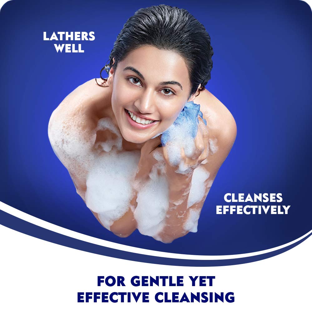 NIVEA Fresh Powerfruit Shower Gel with Antioxidants & Blueberry Scent - 8.5 fl oz (250 ml) Body Wash for Smooth, Hydrated Skin - Perfect for Daily Shower & Relaxing Bath Time