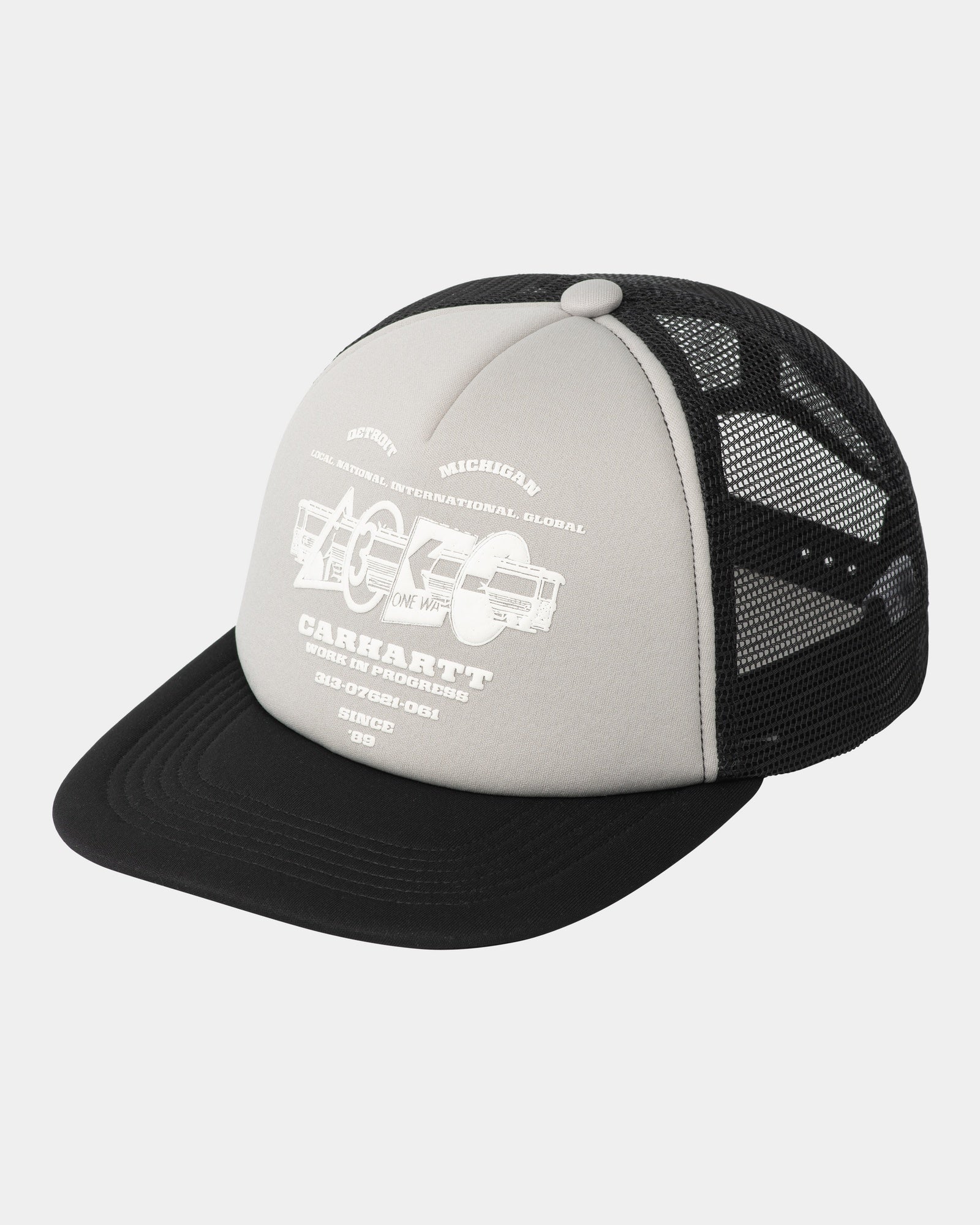 Runaway Trucker Cap - Yosemite & Black Color | Stylish Baseball Hat for Outdoor Adventures, Hiking, and Casual Wear