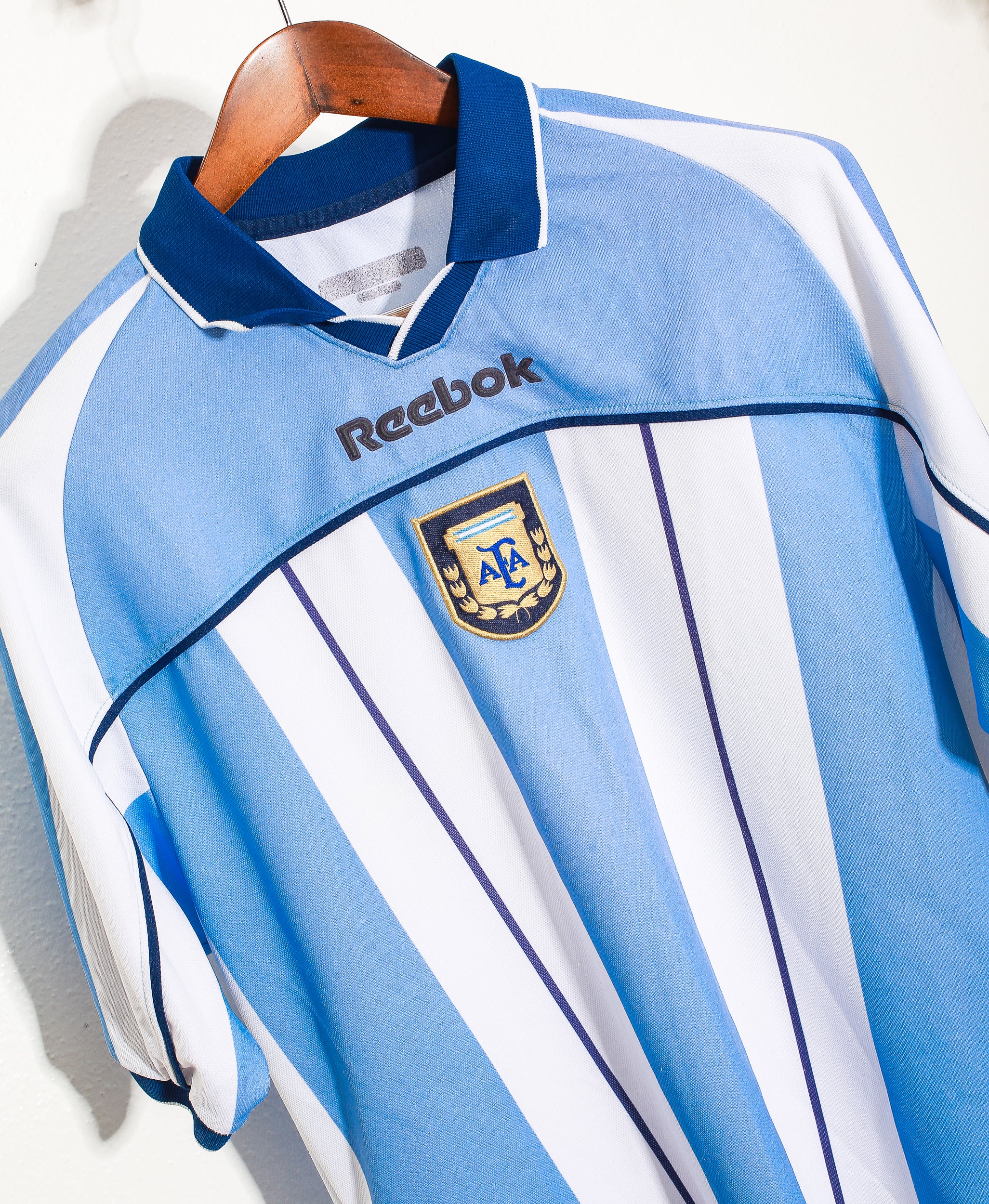Argentina National Team 2020 Home Jersey - Authentic Soccer Jersey for Men, Size Large - Perfect for Matchdays, Fan Events & Soccer Gifts