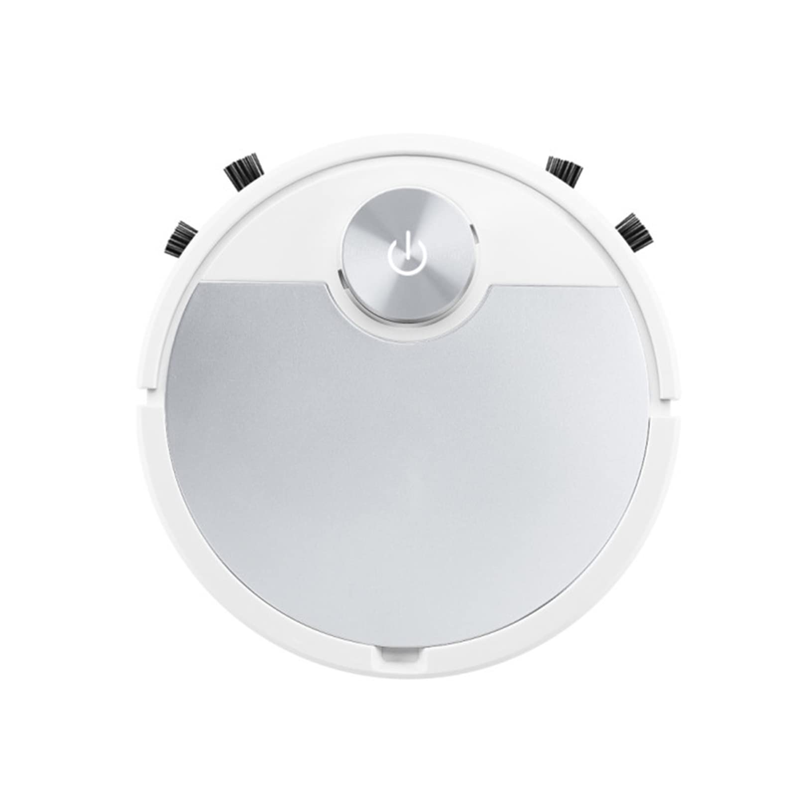 KANGYEBAIHUODIAN Smart Robot Vacuum Cleaner with WiFi App Control, Automatic Dust Removal, Powerful Suction for Hardwood Floors & Carpets - Ideal for Home, Office & Pet Hair Cleaning (Silver)