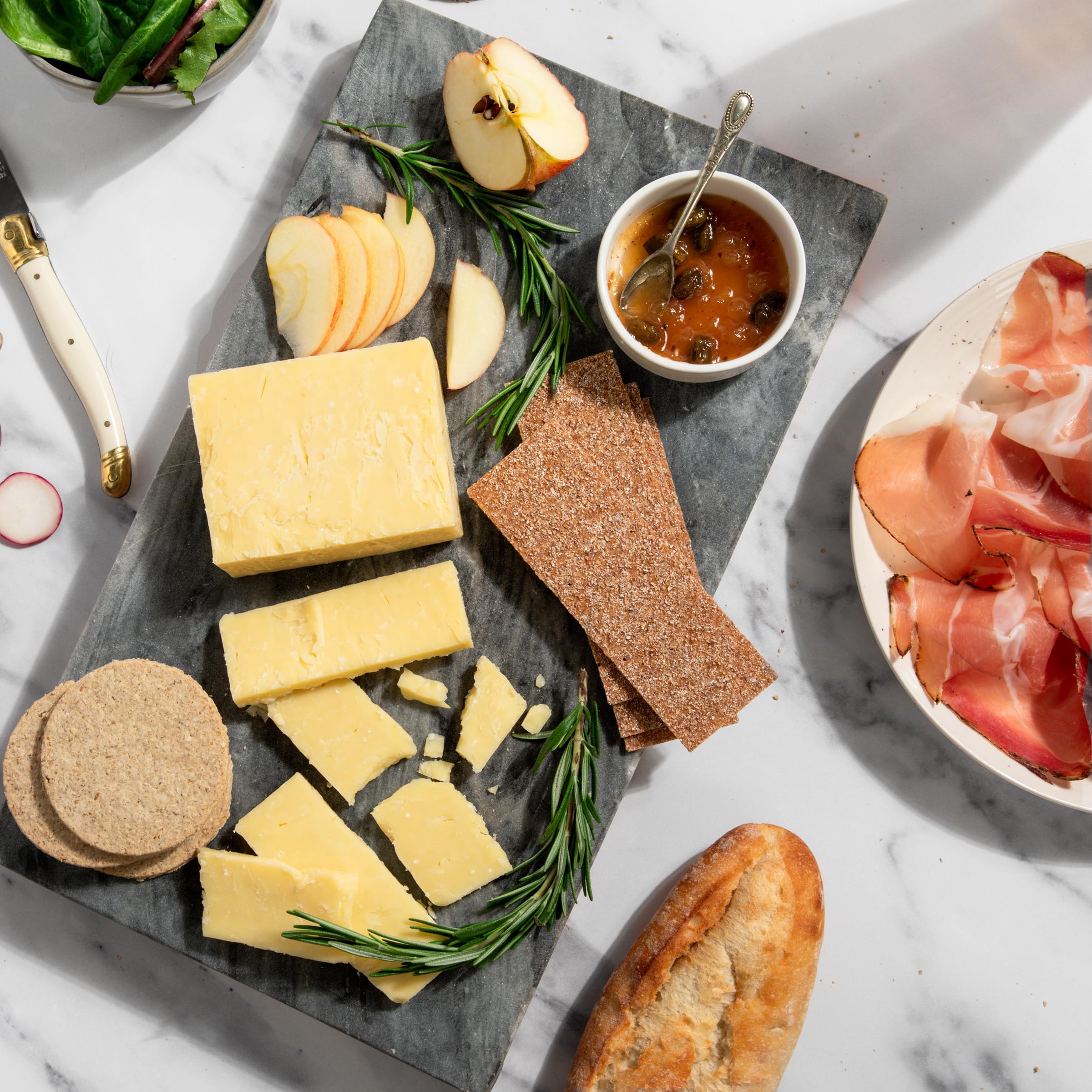 igourmet Holiday Cheese Sampler - Premium Christmas Gourmet Cheese Gift Box with Manchego, English Cheddar & Artisan Cheeses | Perfect for Holiday Parties, Corporate Gifts & Cheese Lovers
