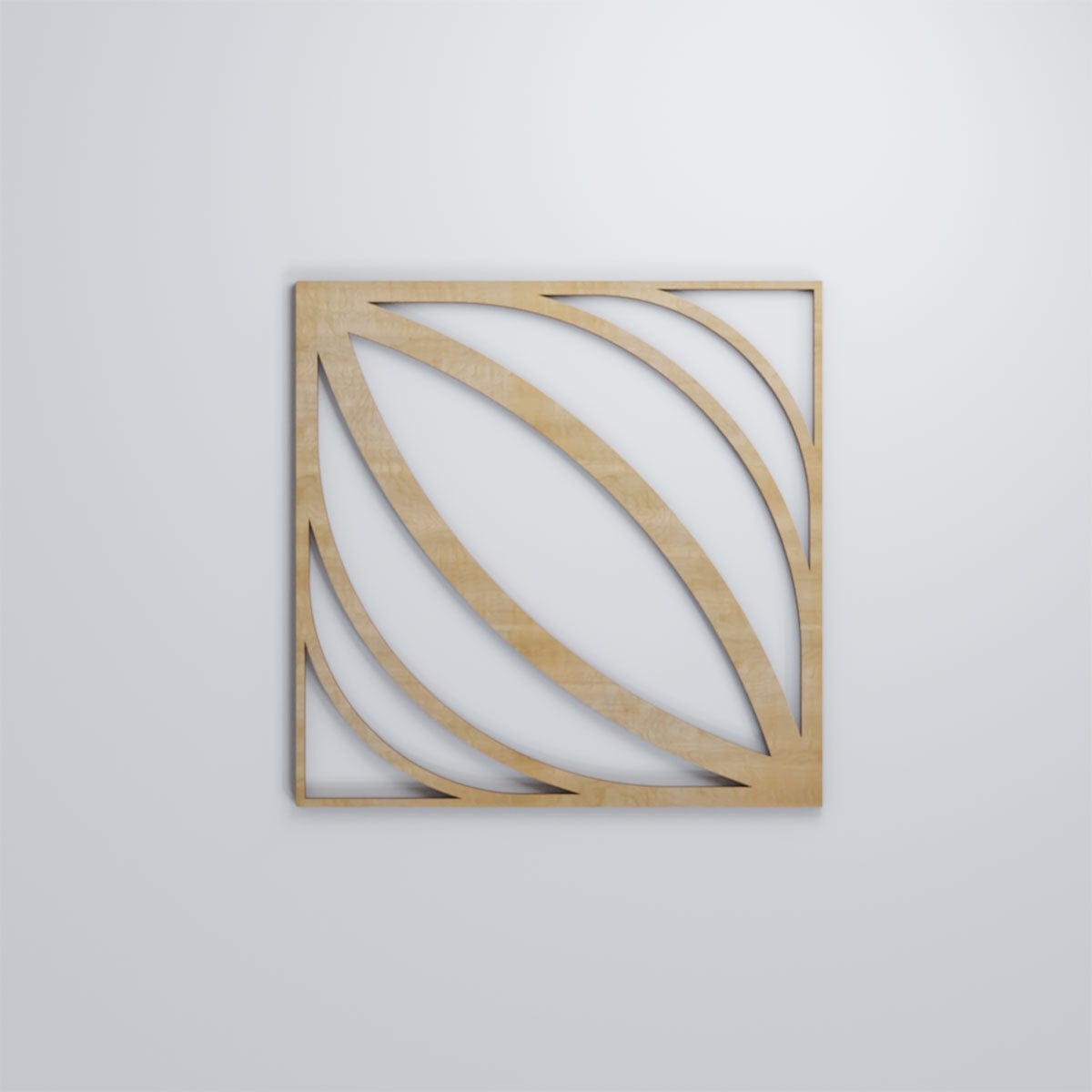 Otis Decorative Fretwork Wall Panels - Laser Cut Wooden Room Dividers & Decorative Screens for Home, Office, and Event Decor