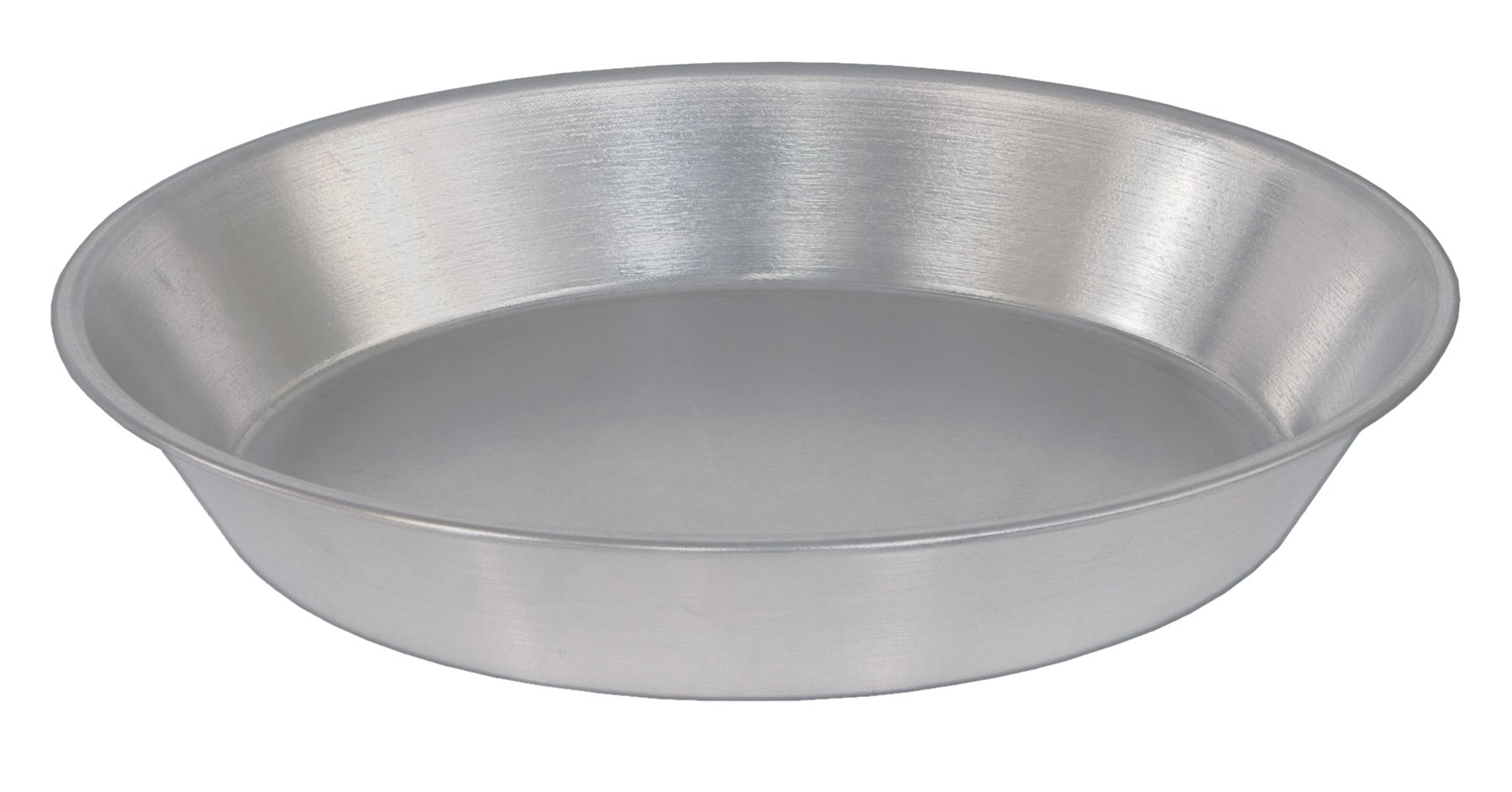 Crestware 10-Inch Aluminum Pie Pan - Silver, Heavy Duty & Reusable - Perfect for Baking Pies, Tarts, Quiches & Desserts | Home Kitchen & Professional Use