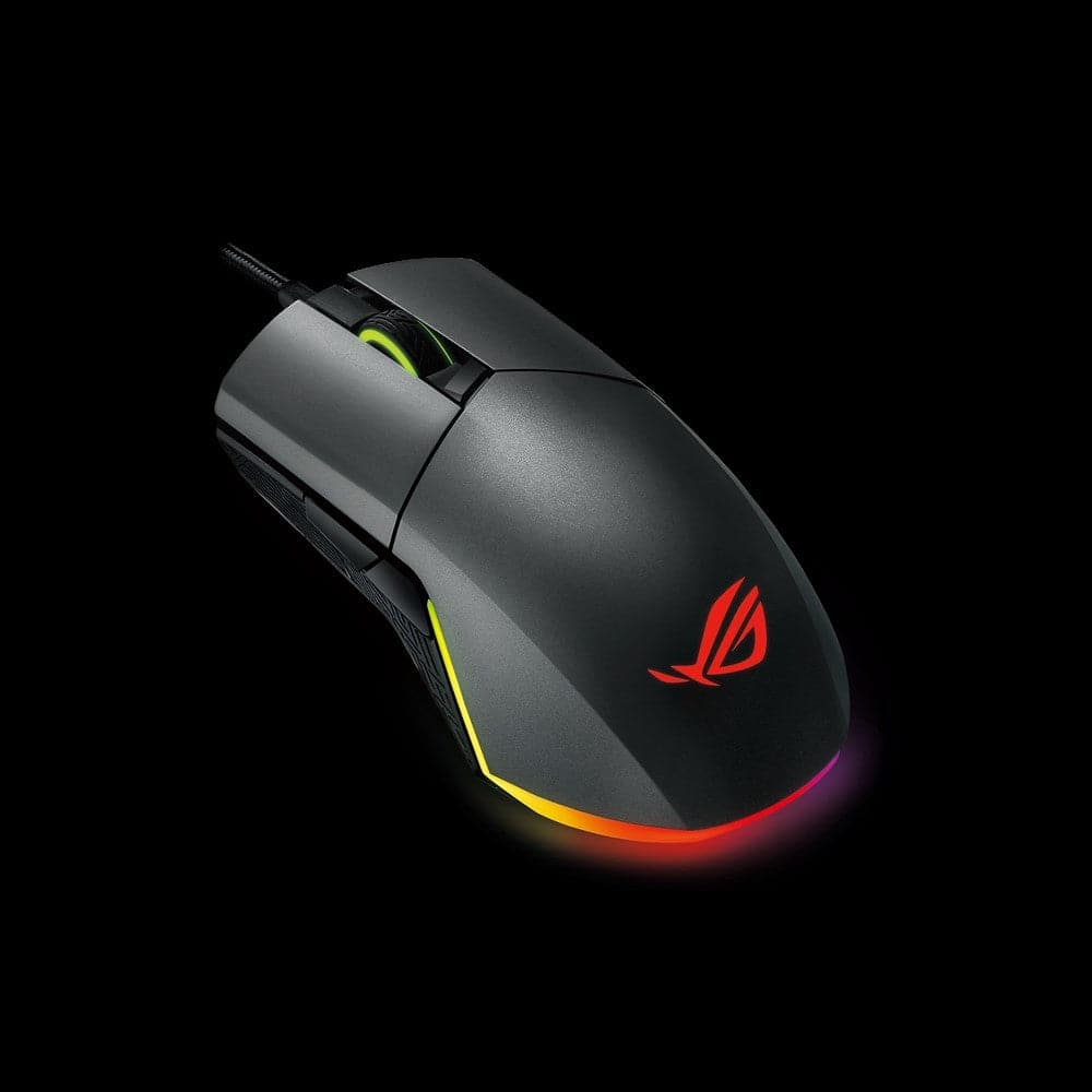 ASUS ROG PUGIO Aura Sync RGB Gaming Mouse - 7200 DPI, Ergonomic Design, 2-Year Warranty - Perfect for FPS, MOBA & Esports Gaming