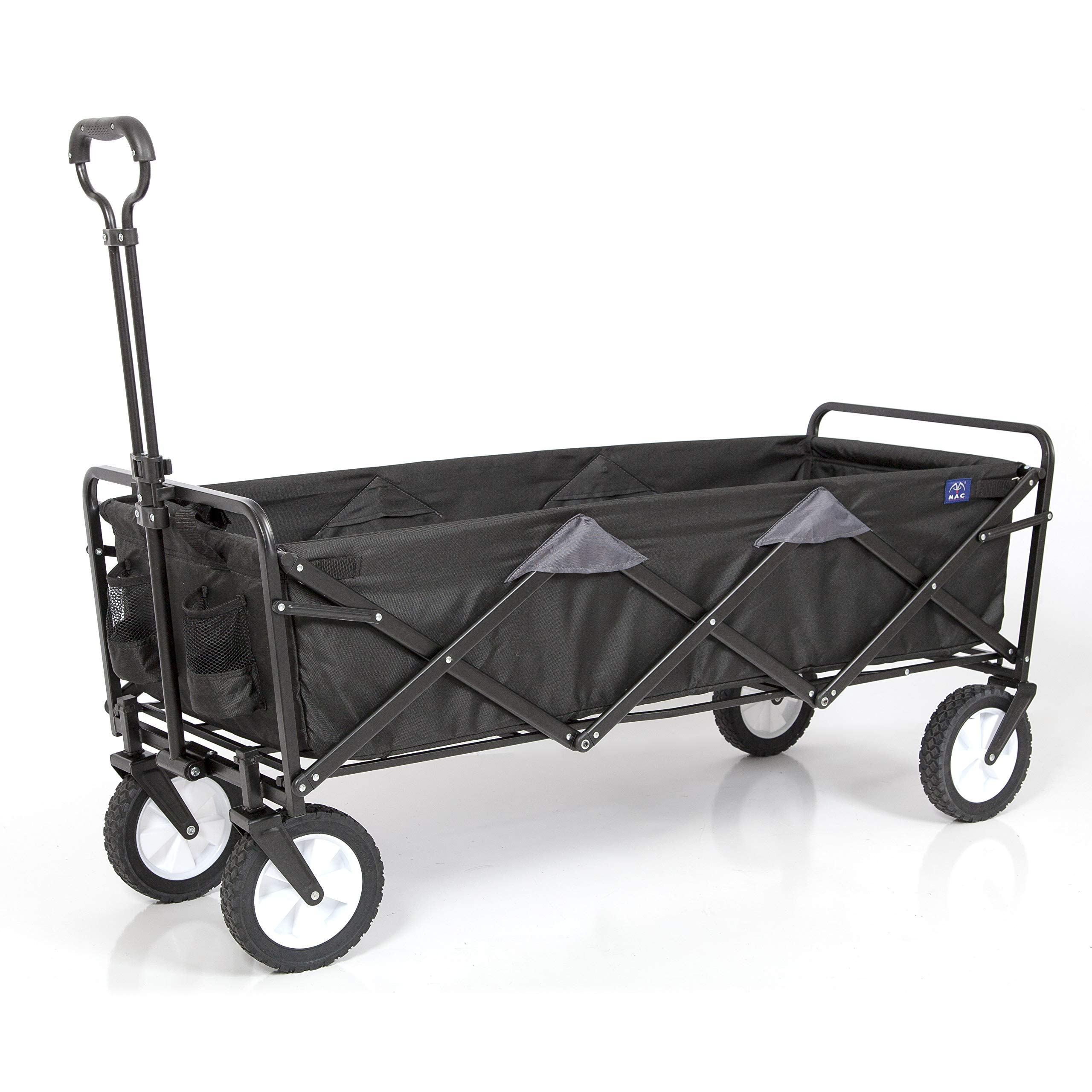 MacSports WTCX-100 Extended Wagon Bag & Storage - Large Black Utility Cart Cover for Camping, Beach, Picnics & Outdoor Adventures