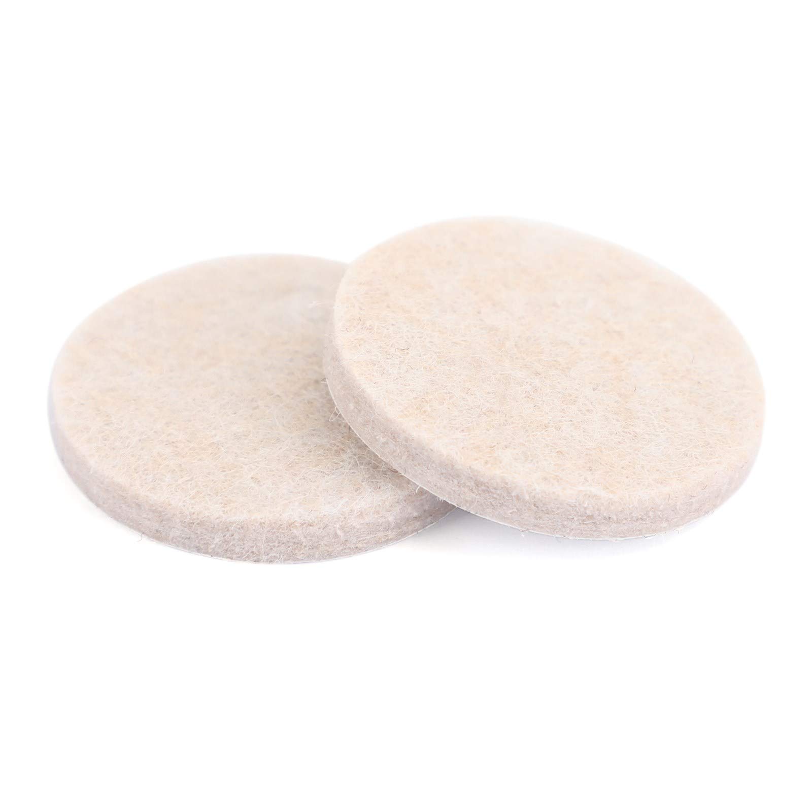 Artudatech 1 Inch Beige Self-Adhesive Furniture Felt Pads - 160 Pieces for Hardwood Floors, Chairs & Tables - Protect Floors from Scratches & Noise
