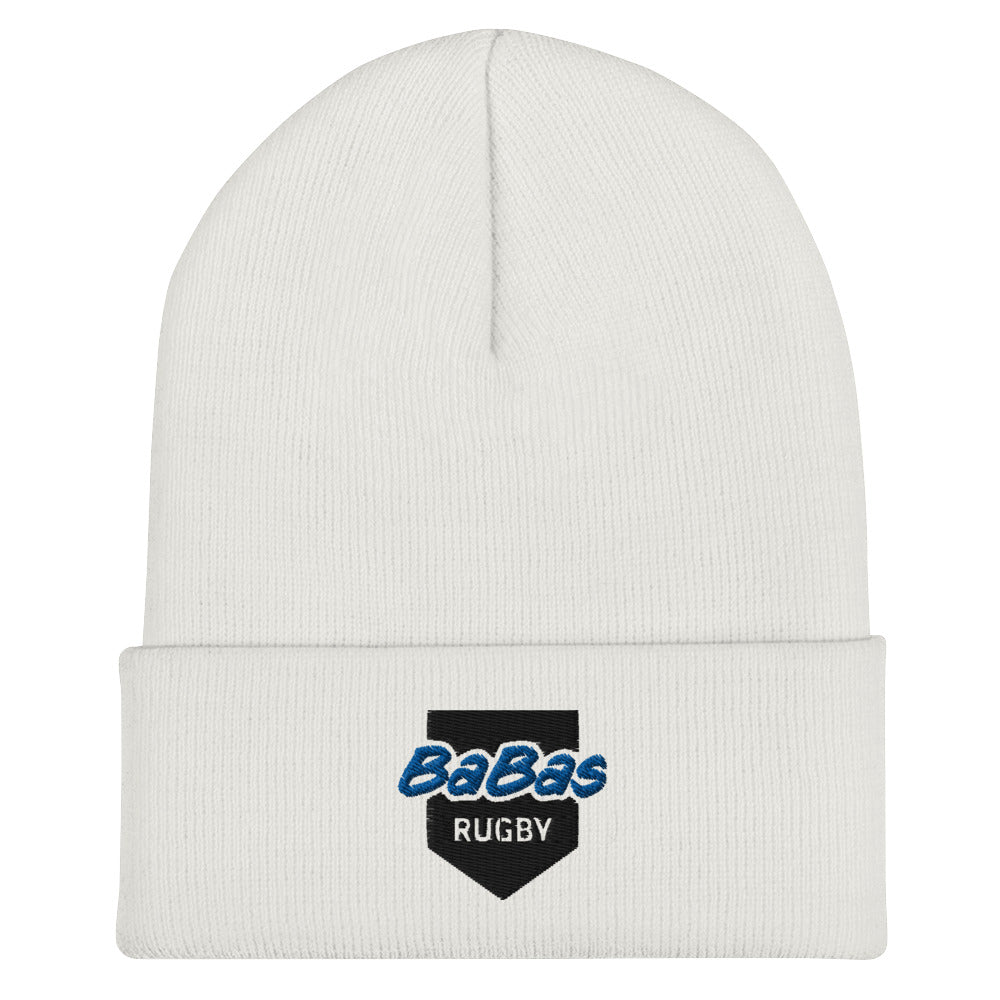 Black & Blue U23 Cuffed Beanie for Men & Women - Winter Warm Knit Hat for Outdoor Activities, Skiing, Snowboarding & Casual Wear