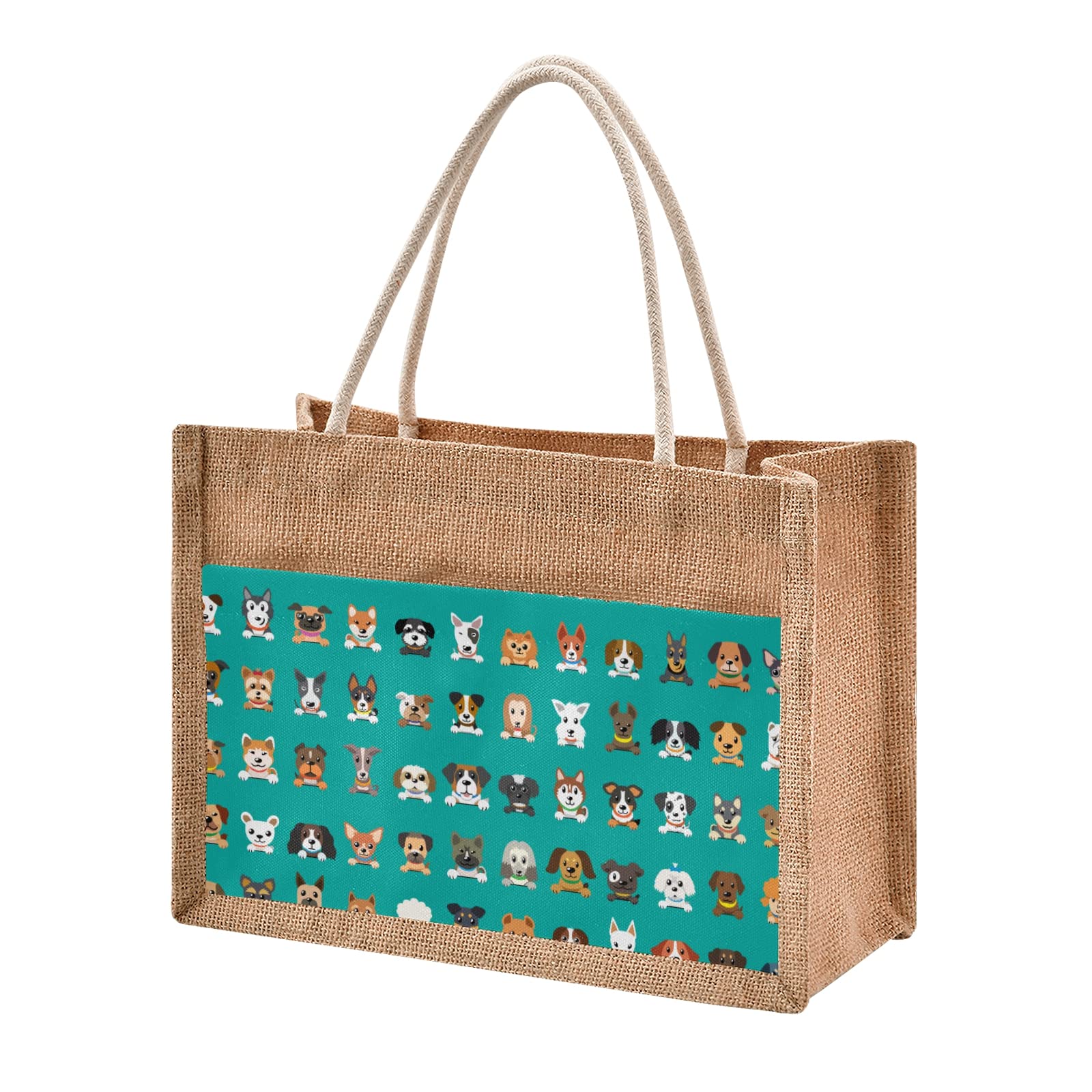 Vibrant Mardi Gras Burlap Tote Bags - Durable Reusable Shopping Bags for Women, Perfect for Weddings, Beach Trips, Grocery Shopping & Work Commutes | Eco-Friendly Carryall for Parties & Daily Use