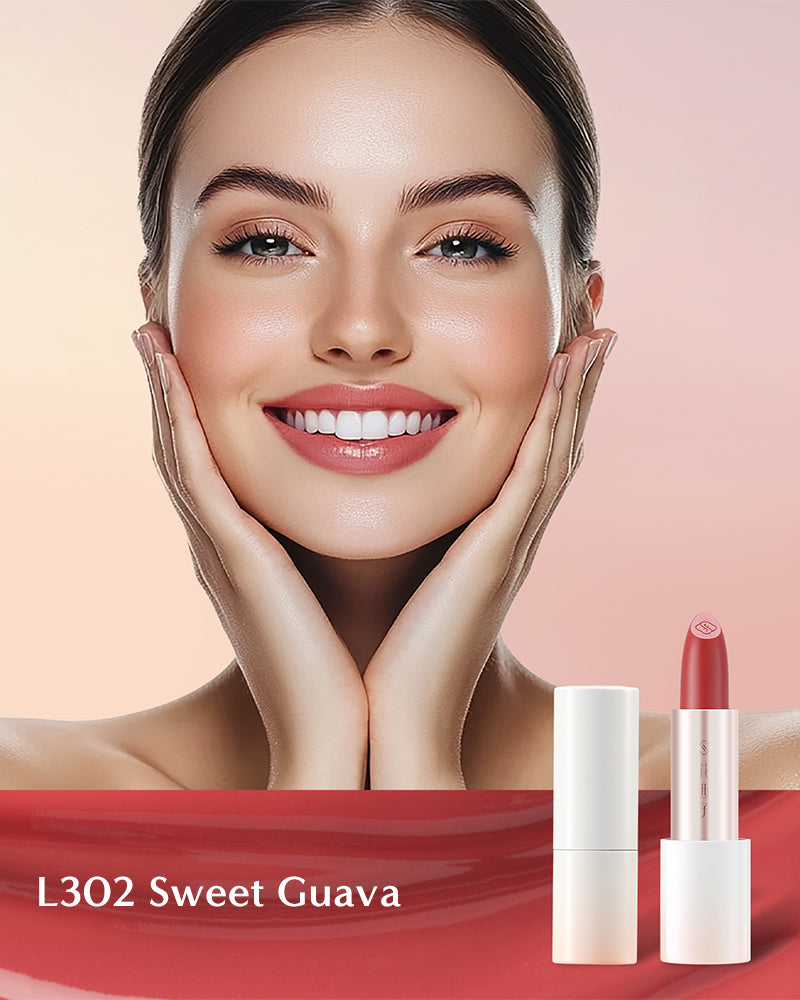 Flawless Jade Essential Hydration Lipstick - Long Lasting Moisturizing Lip Color with Natural Ingredients - Perfect for Daily Wear, Date Night & Special Occasions