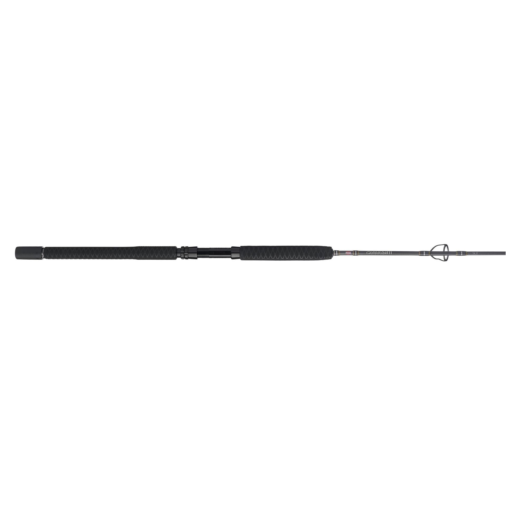 Carnage® III Spinning Boat Rod - Saltwater Fishing Rod for Offshore & Inshore Angling - Perfect for Deep Sea, Pier, and Boat Fishing Adventures
