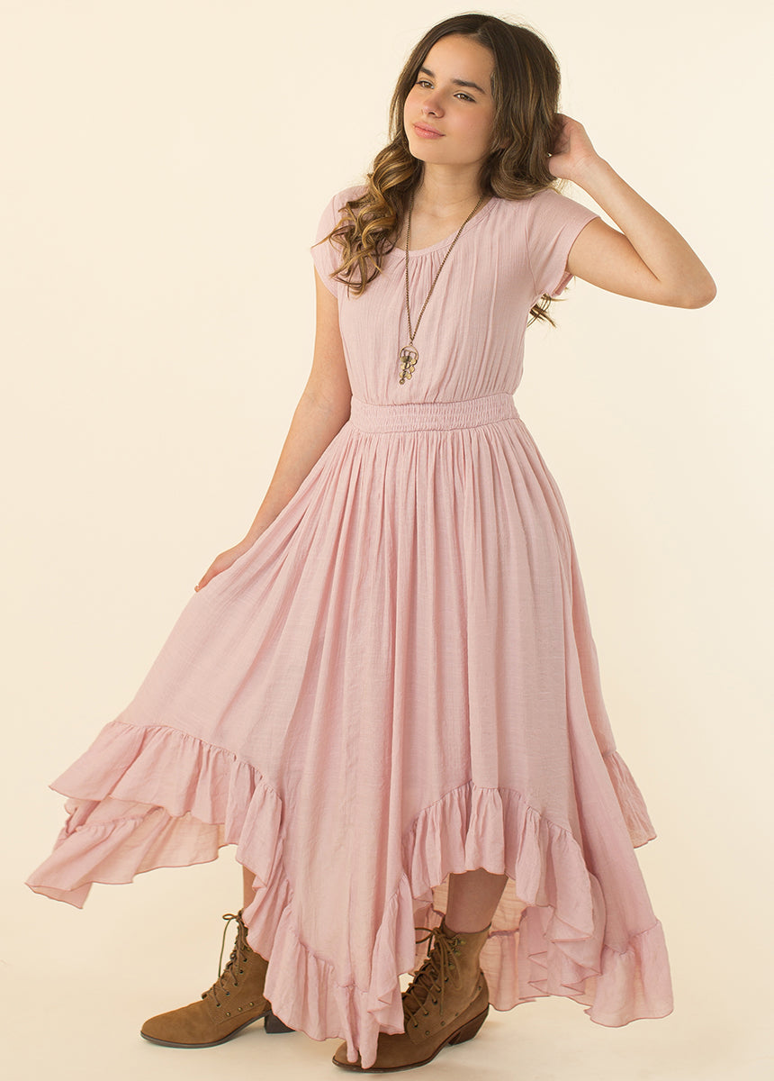 Briley Lilac Floral Dress for Women - Elegant Summer Casual Wear for Parties, Dates & Office
