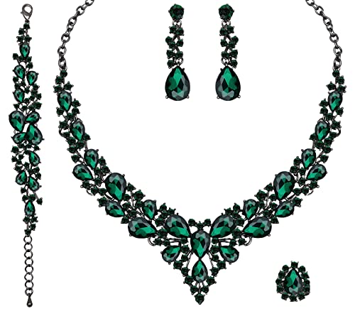 emerald--black tone