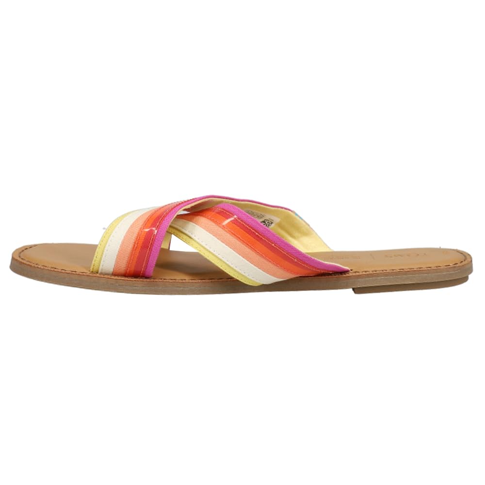 TOMS Women's Viv Slip-On Comfort Shoes - Lightweight & Breathable for Casual Wear, Travel & Everyday Use