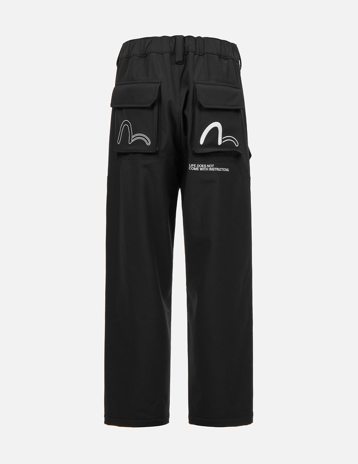 Stylish Seagull Embroidered Patch Pants for Men & Women - Trendy Streetwear Fashion for Casual Outings & Beach Vacations