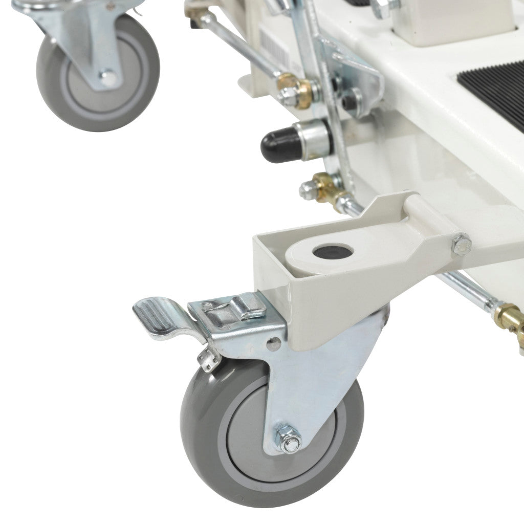 Bariatric Electric Patient Lift with Rechargeable Battery & 4-Point Cradle - Heavy Duty Mobility Aid for Home Care & Hospital Use