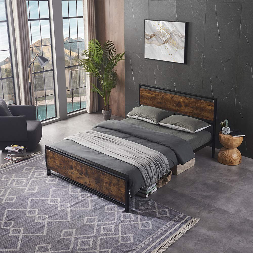 Twin Size Metal Bed Frame - Sturdy & Modern Black Bed Frame for Bedrooms | Perfect for Kids, Teens & Guest Rooms