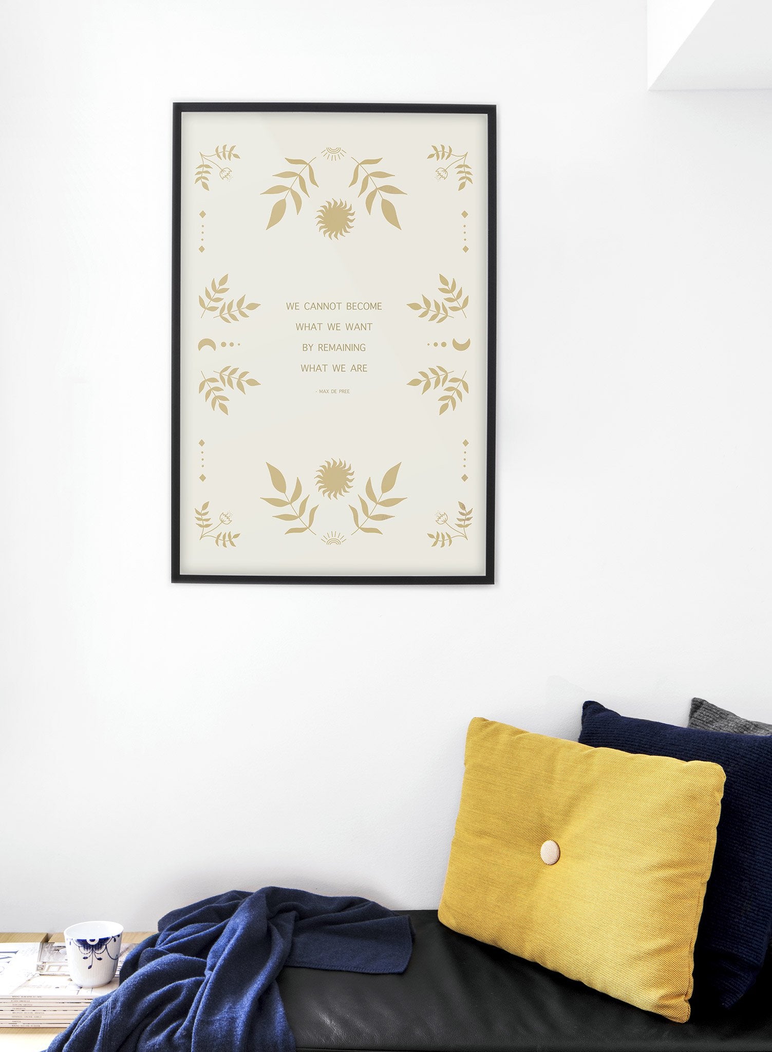 Growth Poster - Motivational Wall Art for Home & Office Decor - Inspirational Quotes for Success & Productivity