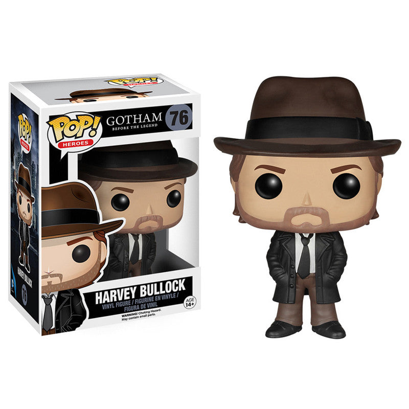 DC Universe Pop! Vinyl Figure Harvey Bullock - Gotham TV Series Collectible - Perfect for Display, Gifts & Batman Fans Collection