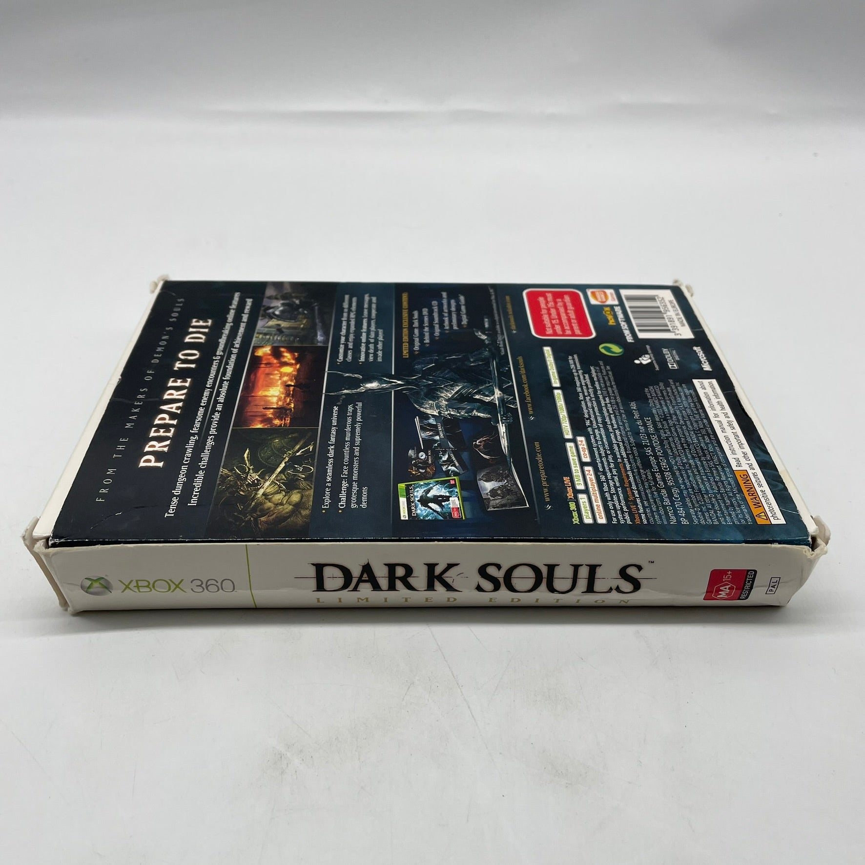 Dark Souls Limited Edition Xbox 360 Game - Complete Boxed Set | Action RPG Adventure for Hardcore Gamers | Perfect for Collectors and Souls Series Fans
