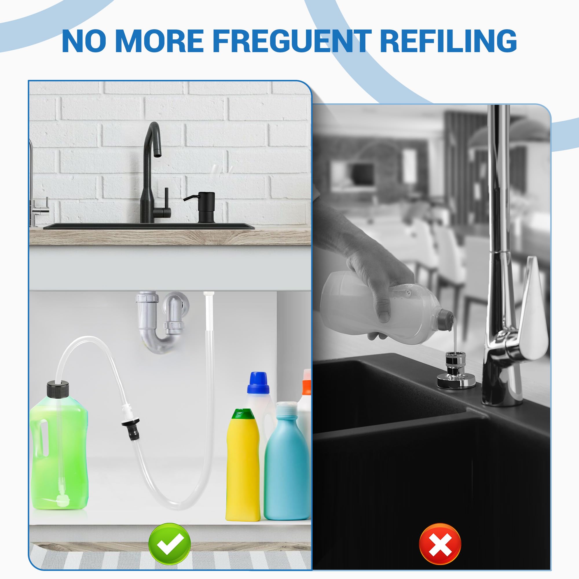 Yofidra Under Sink Soap Dispenser Kit - 47