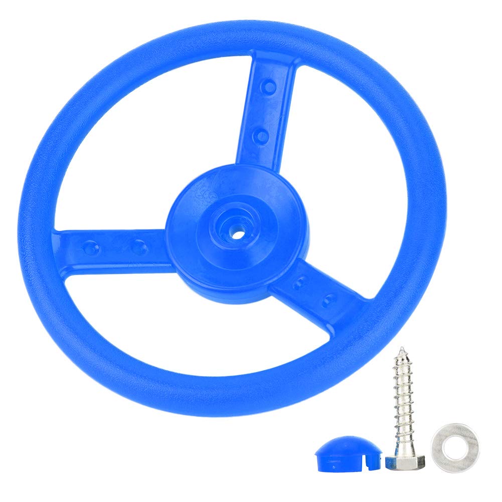 Pilipane Playground Accessories - Kids Outdoor Swingset Steering Wheel Playset for Playhouse, Treehouse & Backyard | Durable & Fun for Outdoor Adventures & Pretend Play