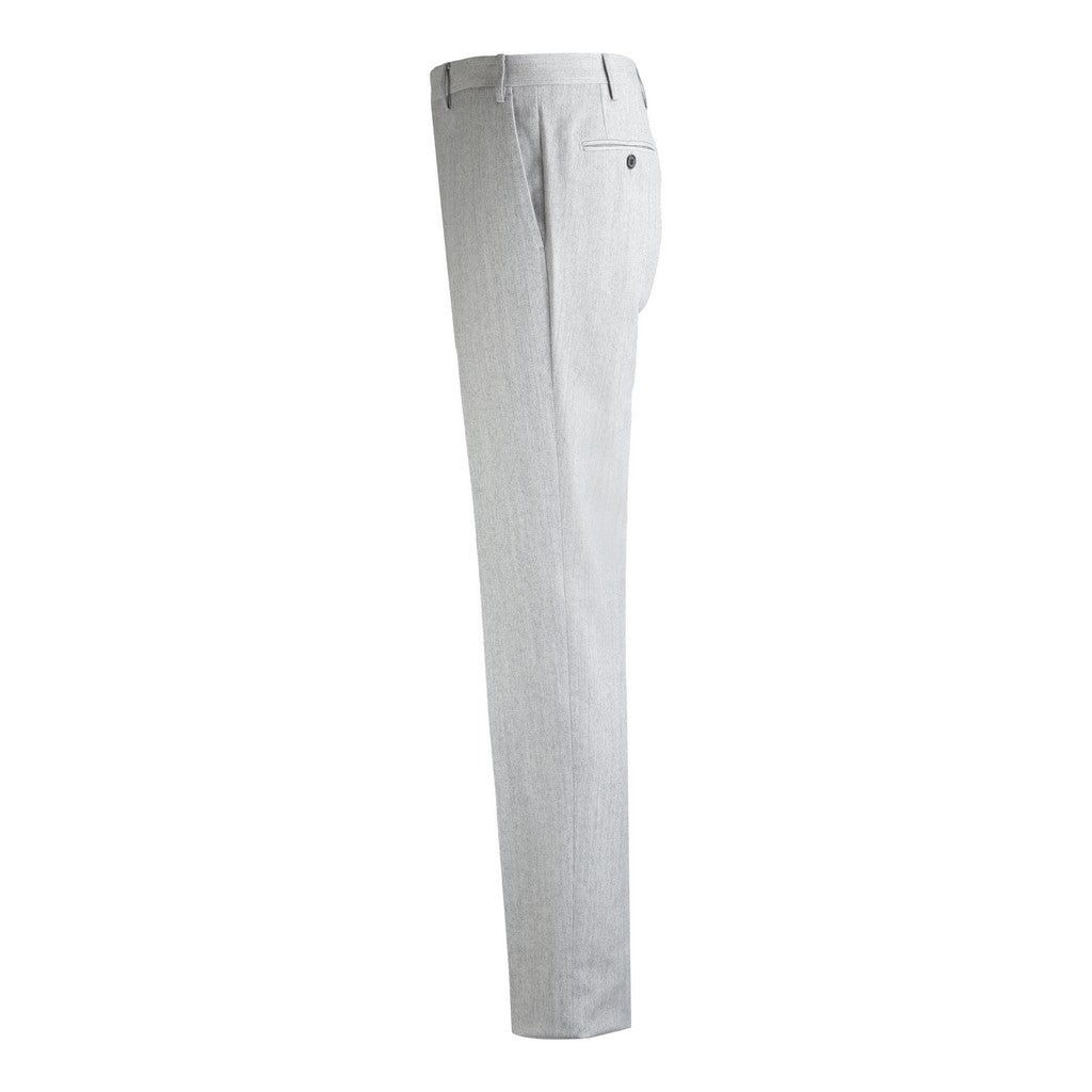 CORNELIANI Grey Denim Look Trousers for Men | Slim Fit Stretch Comfort Pants | Perfect for Casual Wear, Office & Smart Outfits