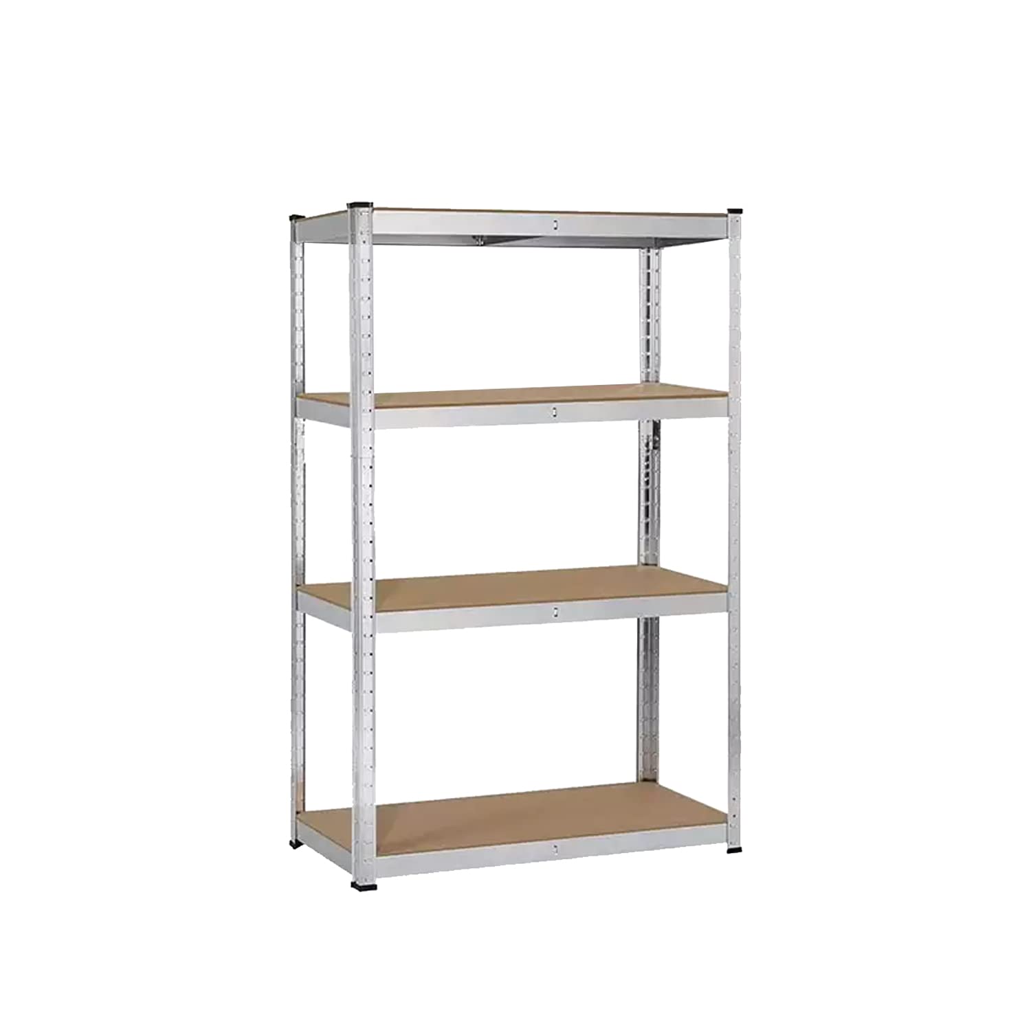 COZYBRITE 4-Tier Heavy Duty Garage Shelving Unit - 175kg Per Shelf, 700kg Total Capacity - Boltless Metal Storage Rack for Warehouse, Workshop & Office (90x45x180cm) - Perfect for Organizing Tools, Equipment & Supplies