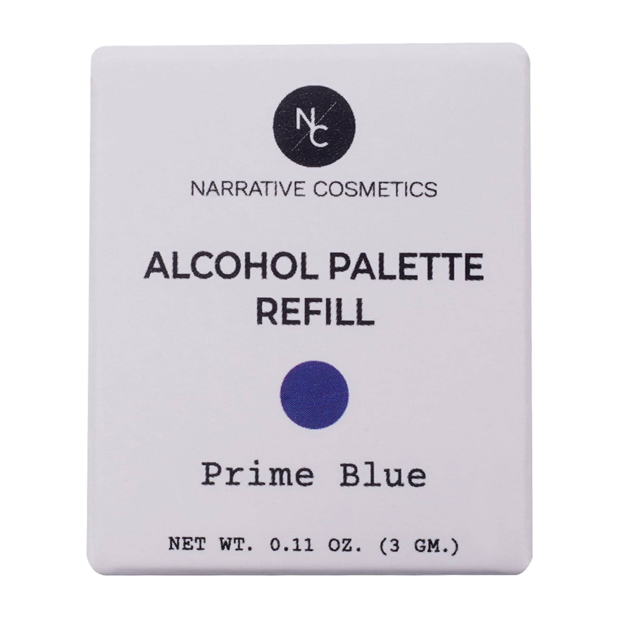 Narrative Cosmetics Alcohol Palette Refill Pans - Professional FX Makeup Colors for Special Effects, Halloween & Theater - High Pigment Alcohol-Based Makeup for Face & Body Art