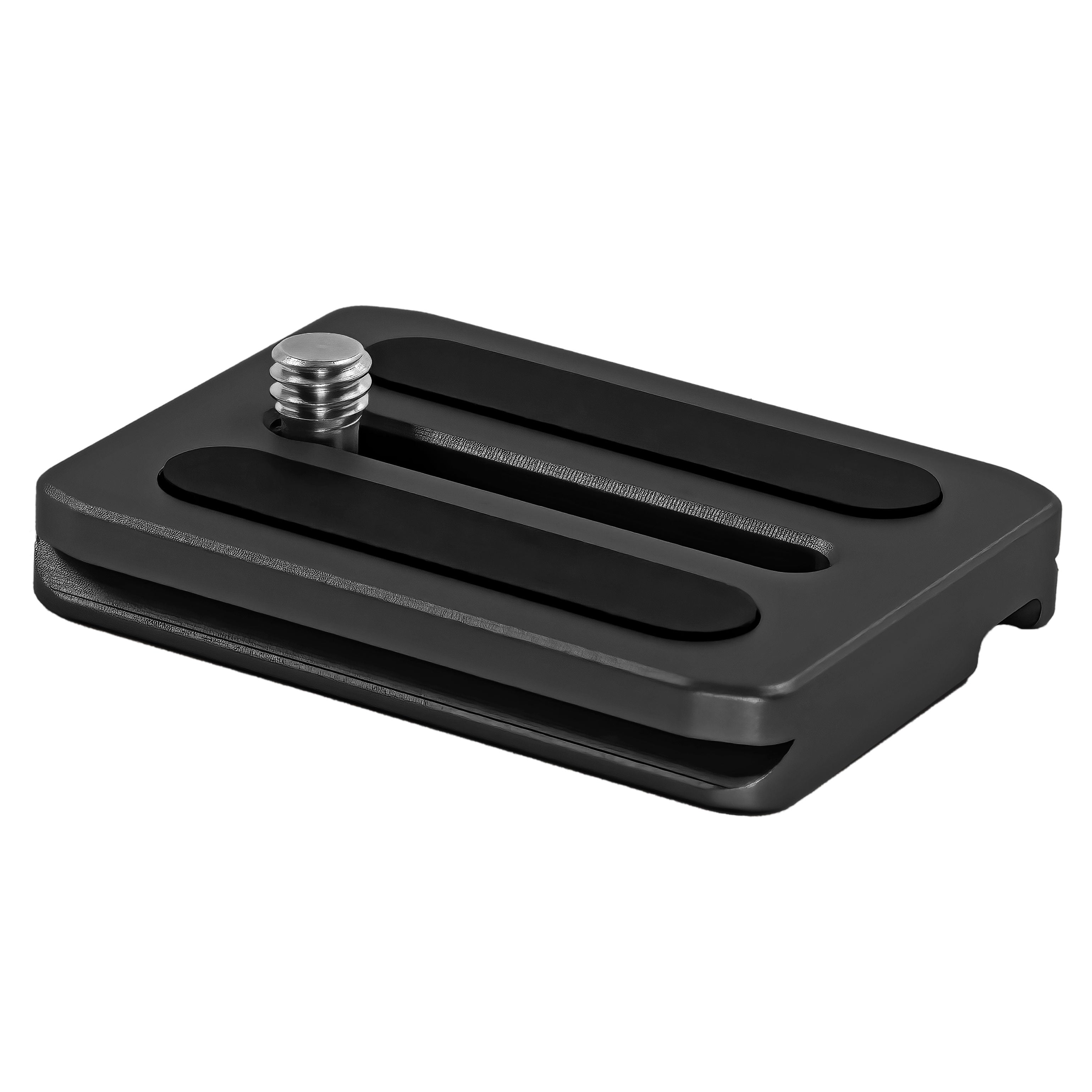 Kondor Blue Universal Arca Swiss Plate - Compatible with Tripods & Camera Mounts - Durable Black Aluminum Plate for DSLR & Mirrorless Cameras - Perfect for Photography, Videography & Outdoor Shooting