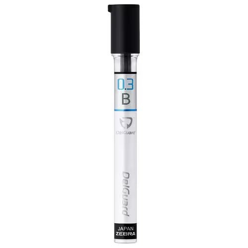 Zebra DelGuard Mechanical Pencil with Black Lead - Break-Resistant Design for Writing, Sketching & Note-Taking in School, Office & Art Studio