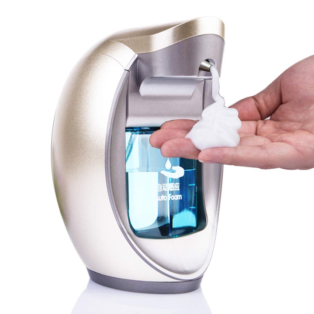 Automatic Sensor Foam Soap Dispenser - Touchless Intelligent Hand Sanitizer for Kitchen, Bathroom & Kids | Works with Various Liquids (Soap, Sanitizer, Lotion) | Perfect for Home, Office & Public Spaces