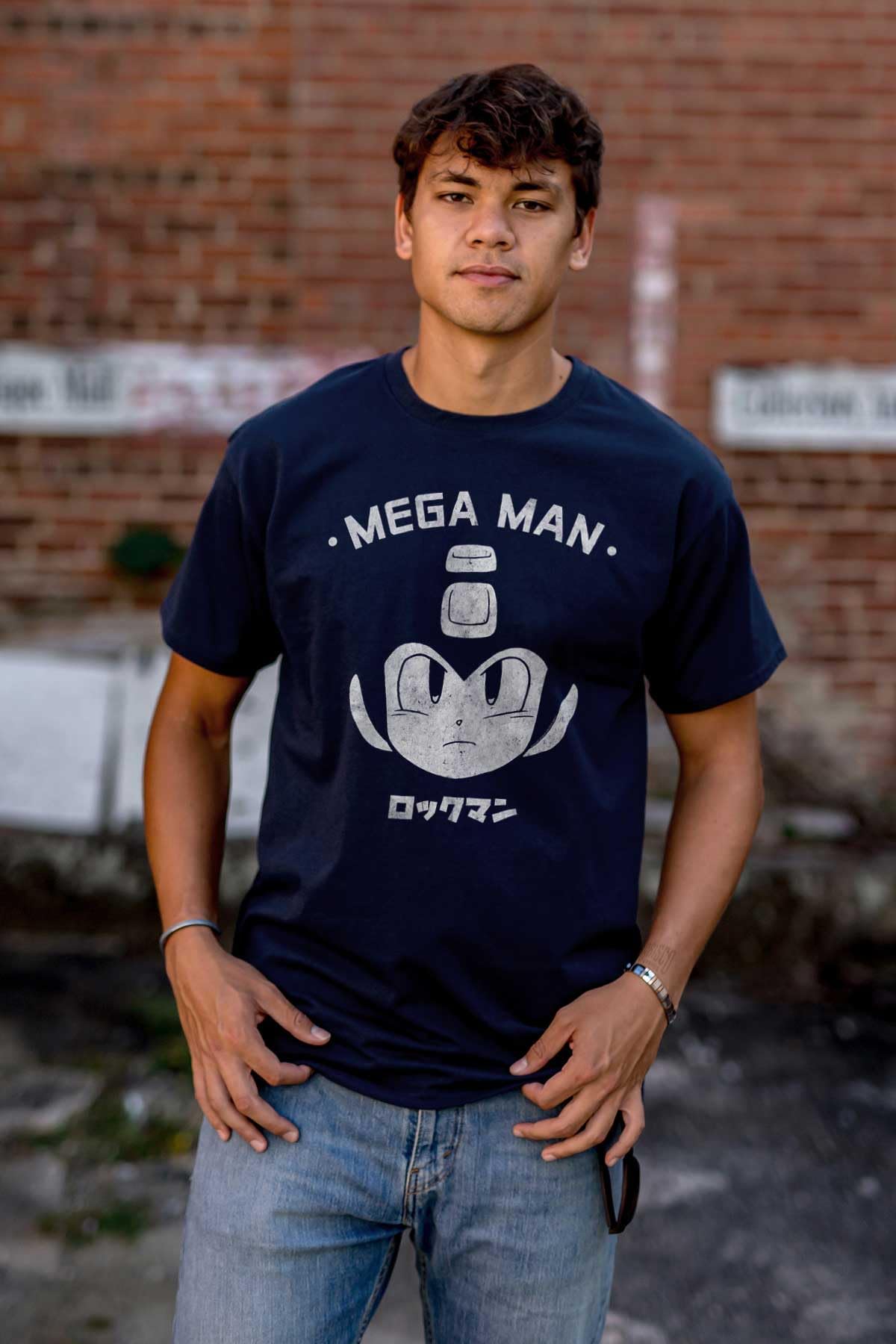 Classic Mega Man Rockman Graphic T-Shirt for Men & Women - Retro Gaming Tee for Casual Wear & Cosplay