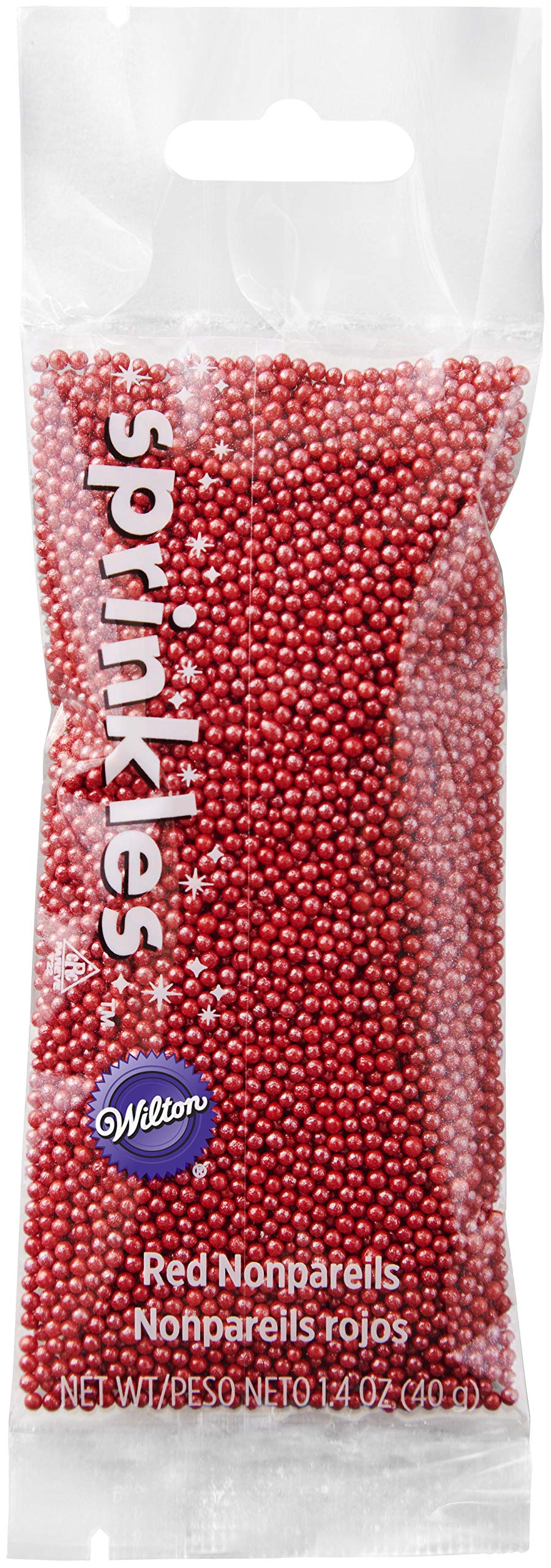 Wilton Red Sprinkles 1oz - Decorate Cakes, Cupcakes & Cookies for Birthdays, Holidays & Special Occasions