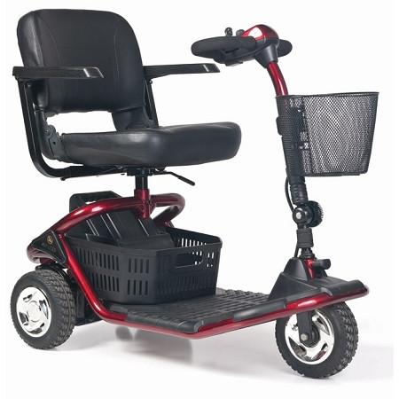LiteRider 3 Wheel Mobility Scooter for Adults - Lightweight Folding Electric Scooter with Comfortable Seat & Long Battery Life - Perfect for Indoor/Outdoor Use, Shopping, Travel & Daily Commuting