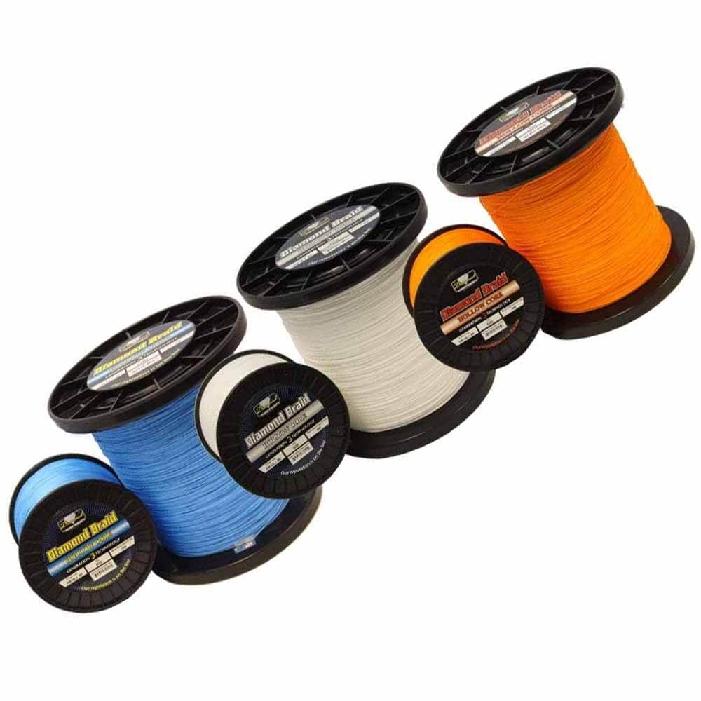 Premium Diamond G3 16X 500Yd Hollow Core Braided Fishing Line - High Strength & Low Memory for Saltwater & Freshwater Angling