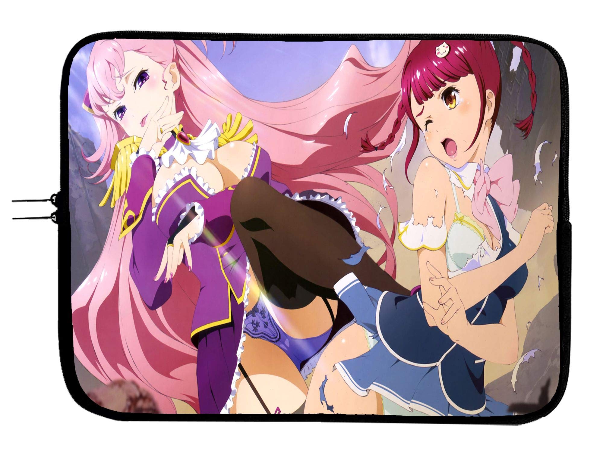 Valkyrie Drive Anime Laptop Sleeve Bag for 11-11.6 Inch Tablets & Notebooks - Protective Anime-Themed Computer Case - Perfect for MacBook Air, Chromebook & iPad Pro - Ideal for School, Work & Travel