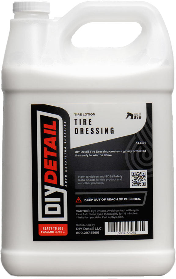 Premium DIY Tire Dressing Kit - Long-Lasting Shine & UV Protection for Car Tires | Perfect for Car Detailing, Auto Shows & Vehicle Maintenance
