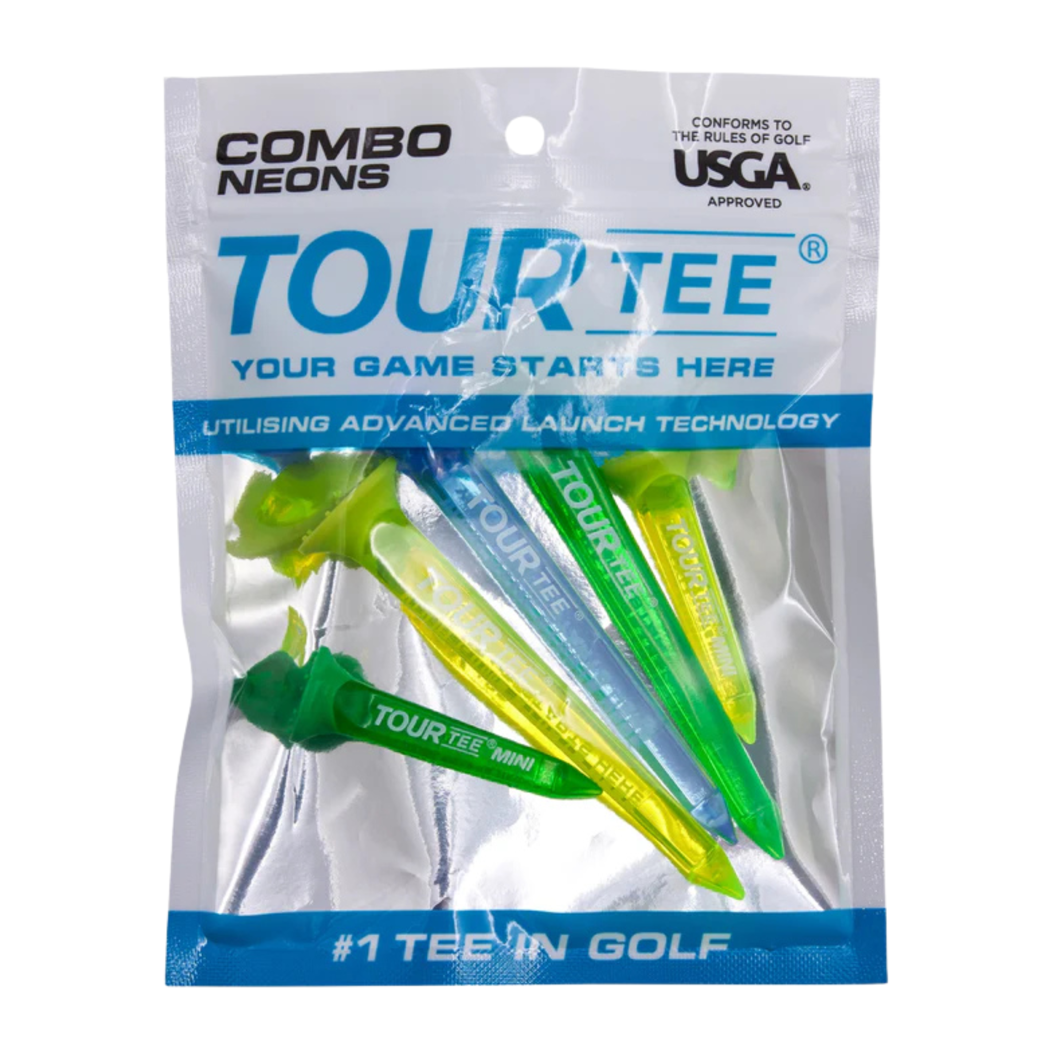 Tour Tee Pro Golf Shirts for Men - Moisture Wicking Performance Polo Shirts - Perfect for Golf, Tennis & Casual Wear
