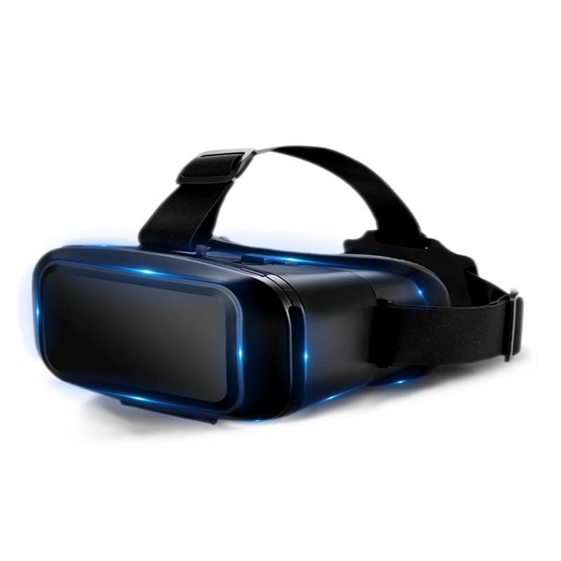 NUOPAIPLUS VR Headset for iPhone & Android - 3D Virtual Reality Glasses with Wireless Controller & Adjustable Lenses | Perfect for Gaming, Movies & Immersive Experiences (Color: A)