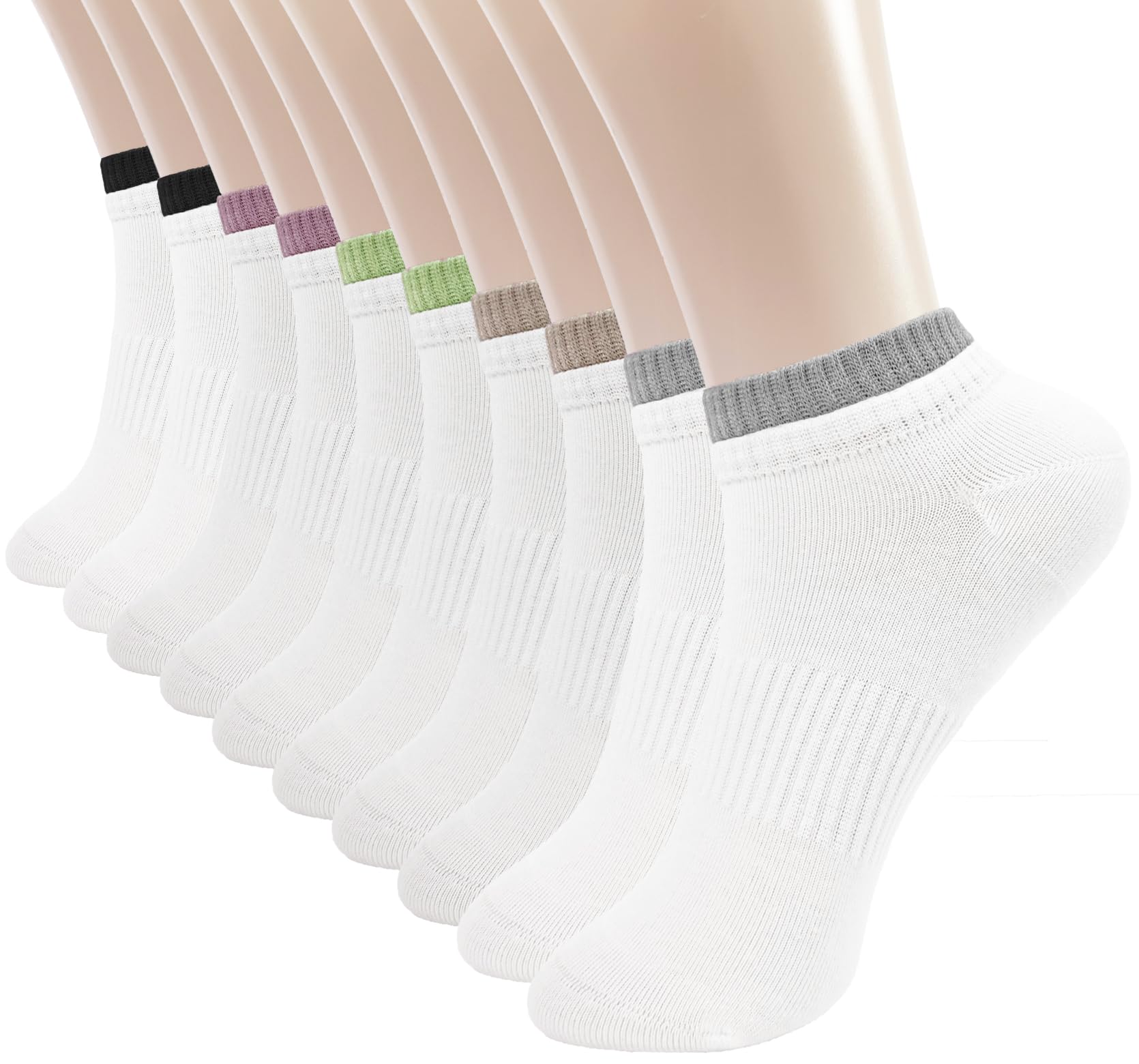 Women's Ankle Socks - Soft Cotton Casual Low Cut Socks for Women | Breathable & Comfortable Everyday Wear | Perfect for Workout, Running, Yoga and Daily Use