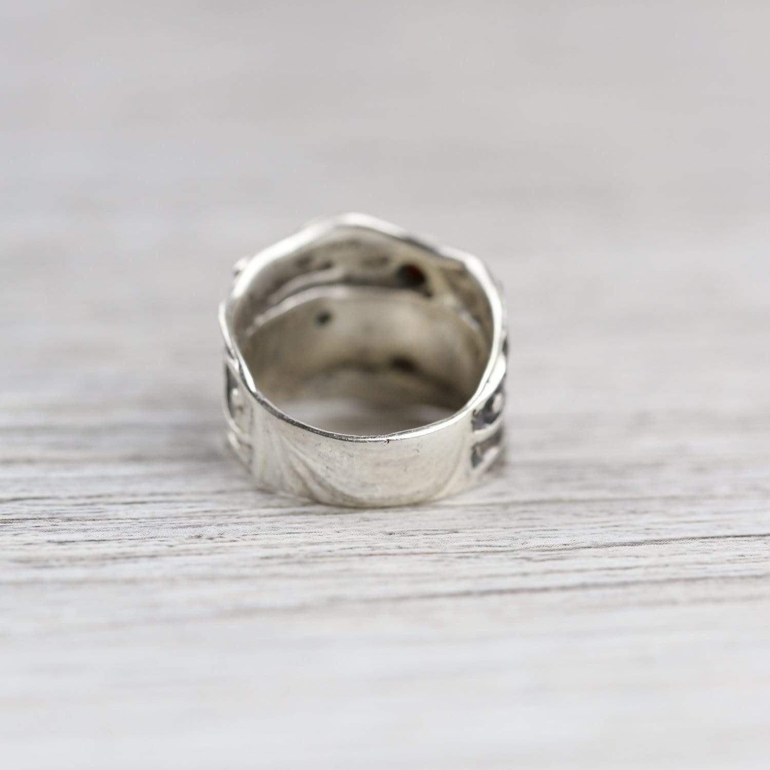 Himalayan Flora Ring - Handmade Boho Silver Jewelry for Women, Nature-Inspired Floral Design | Perfect for Weddings, Parties & Everyday Wear
