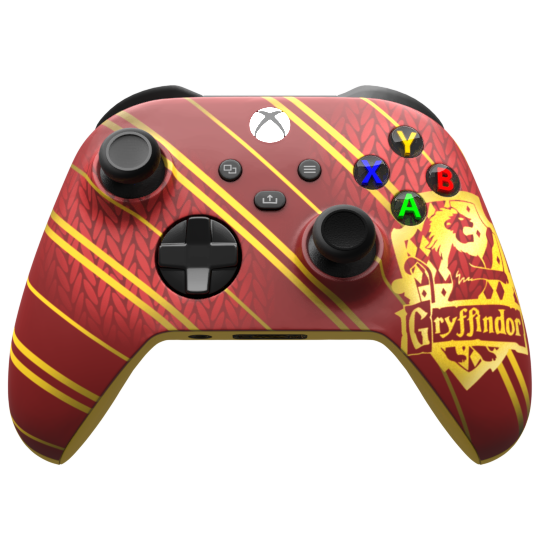 Harry Potter Gryffindor House Xbox Controller - Official Licensed Wireless Gamepad for Xbox Series X/S & Xbox One - Perfect for Gaming, Collecting & Harry Potter Fans