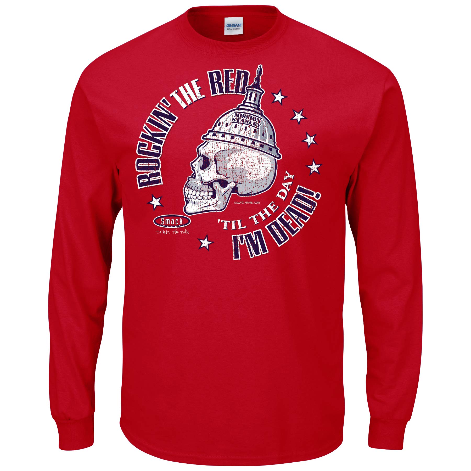 Washington Hockey Fans Rockin' the Red 'Til the Day I'm Dead T-Shirt (S-5XL) - Show Your Team Spirit at Games & Events